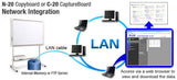 Plus N-20w 2 Screen Networkable Electronic Whiteboard