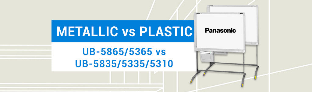 Panasonic Executive Metal Finish VS Standard Plastic Finish