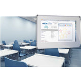 Visionchart Projection - Porcelain  3000 x 1200 Whiteboard With Free Magic Wipe